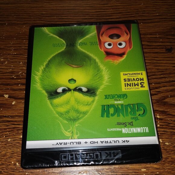 Dr. Seuss's The Grinch (4K Ultra HD, 2019, Canadian) - Picture 3 of 3
